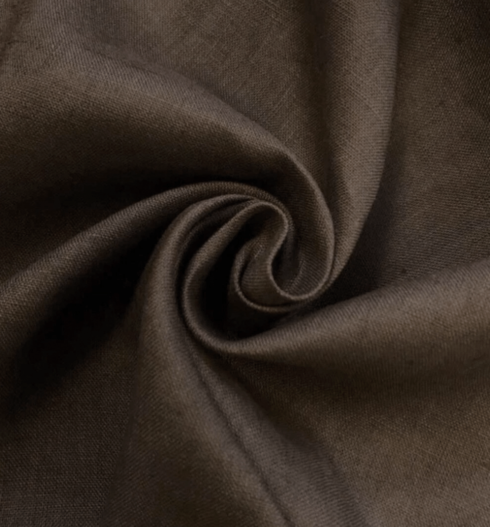 DGRIE BROWN LINEN SAFARI เสื้อซาฟารี