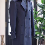 ตัดเทรนช์โค้ท DGRIE Custom Exclusive Navy Trench Coat