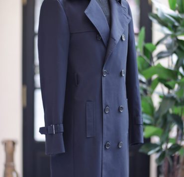 ตัดเทรนช์โค้ท DGRIE Custom Exclusive Navy Trench Coat
