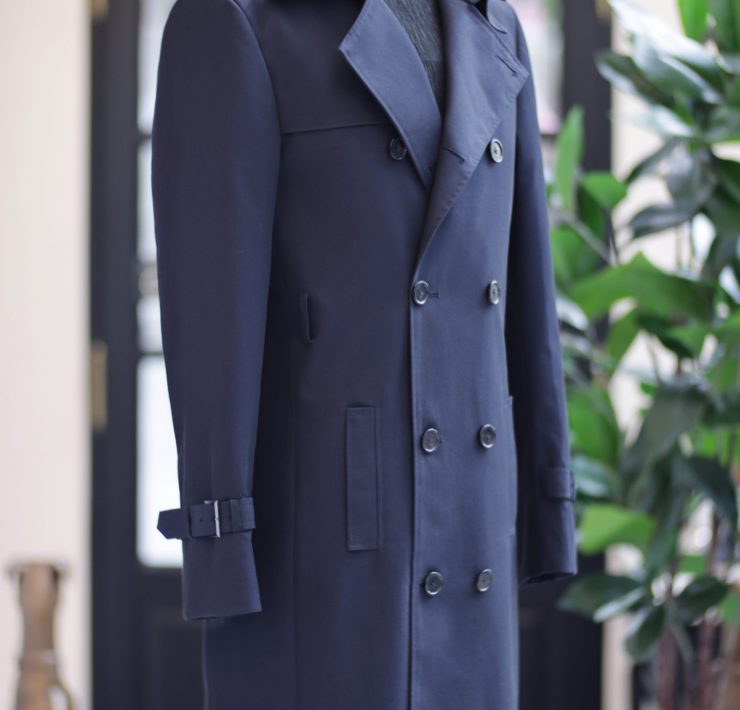 ตัดเทรนช์โค้ท DGRIE Custom Exclusive Navy Trench Coat