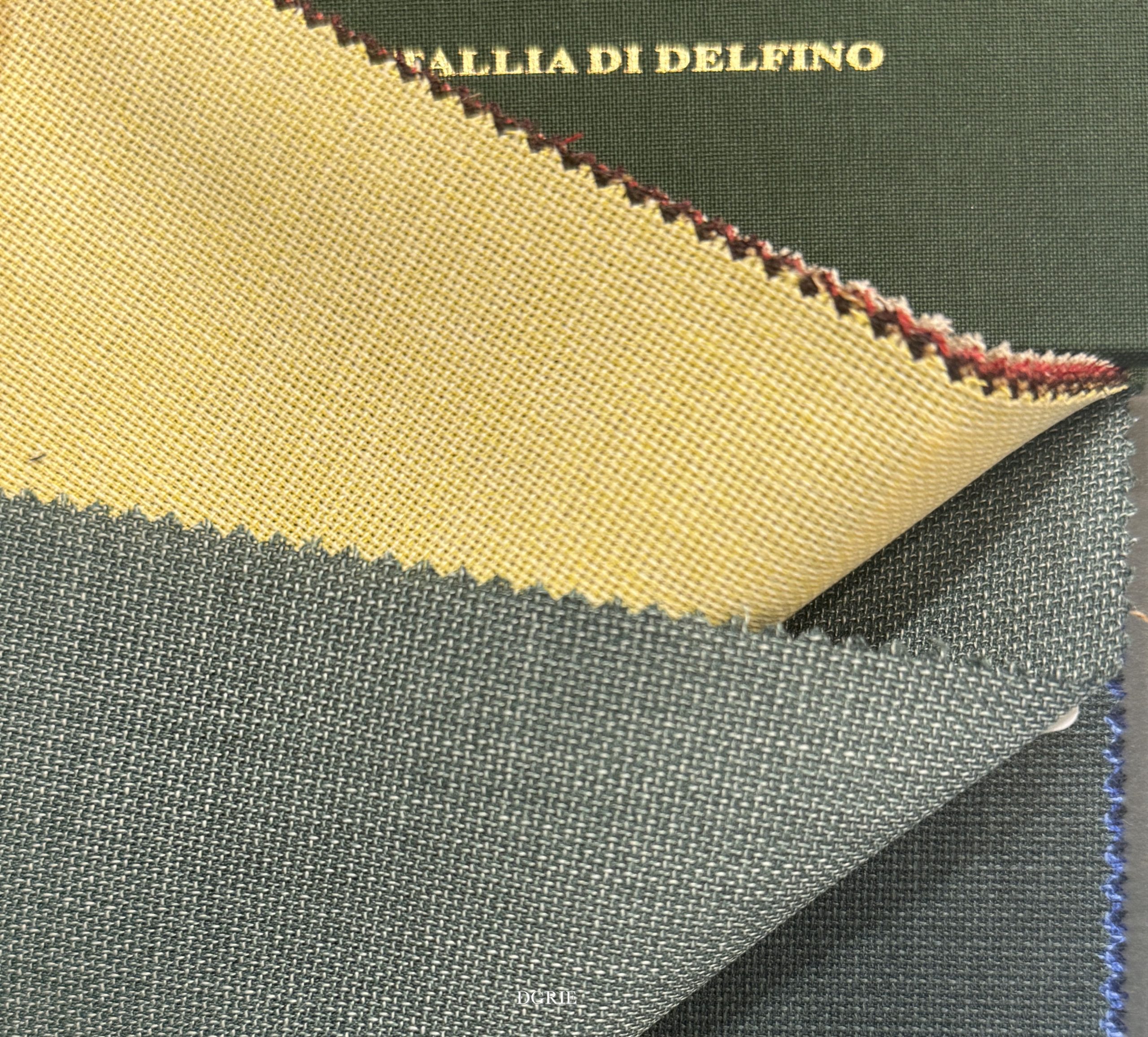 ตัดสูทผ้าอิตาลี DGRIE - Fratelli Tallia di Delfino