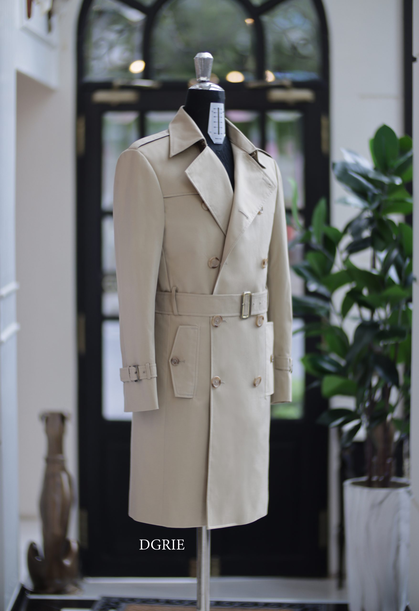 ตัดเทรนช์โค้ท DGRIE Custom Exclusive Beige Trench Coat
