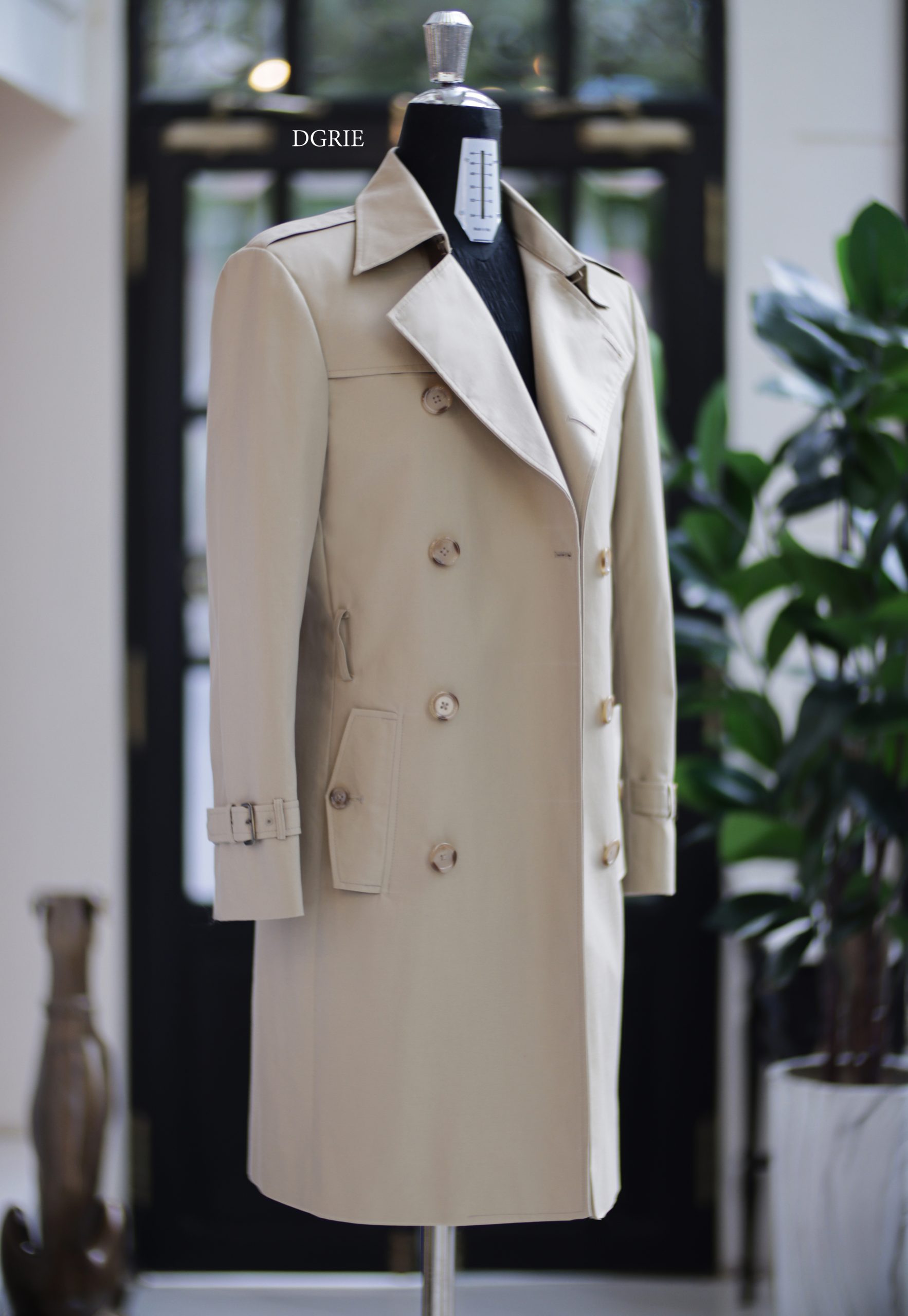 ตัดเทรนช์โค้ท DGRIE Custom Exclusive Beige Trench Coat