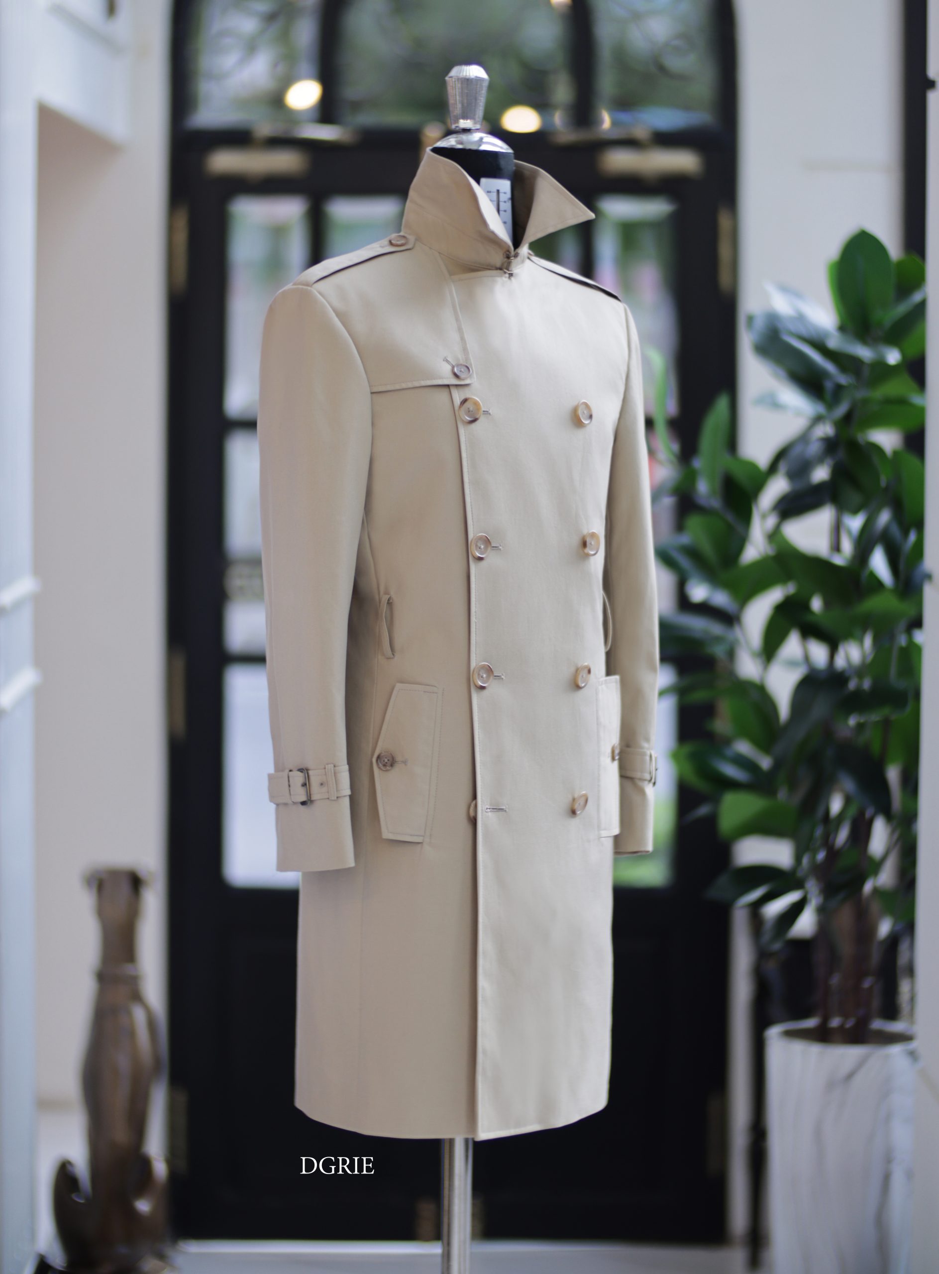 ตัดเทรนช์โค้ท DGRIE Custom Exclusive Beige Trench Coat