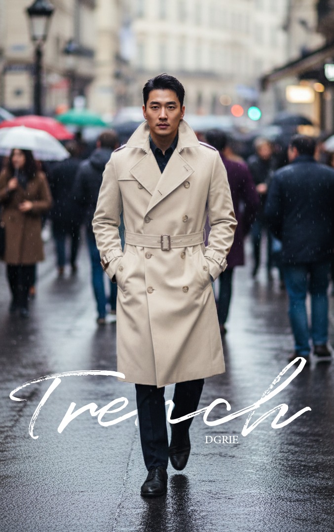 ตัดเทรนช์โค้ท DGRIE Custom Exclusive Beige Trench Coat