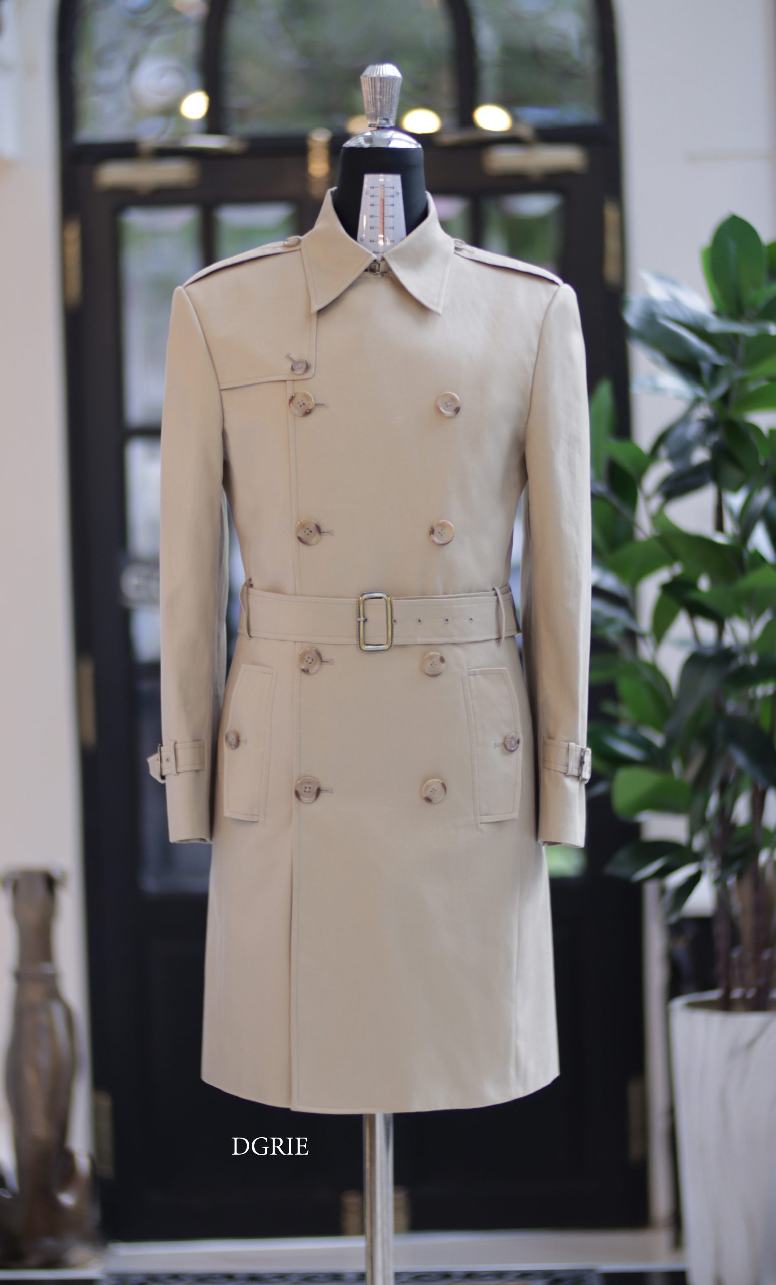 ตัดเทรนช์โค้ท DGRIE Custom Exclusive Beige Trench Coat