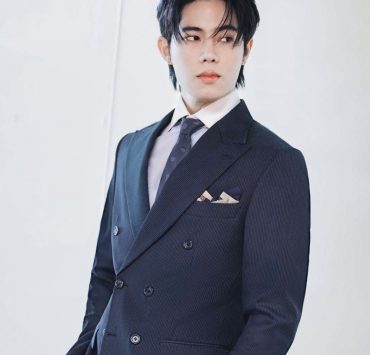 DGRIE Spotlight: Ohm Sarit Elegance in Motion Navy Pinstripe Suits