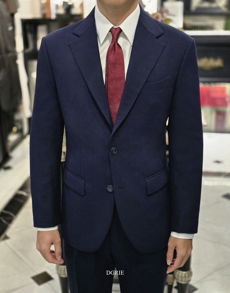 ตัดสูท DGRIE Basic Navy Suits - Classic Notch Lapel