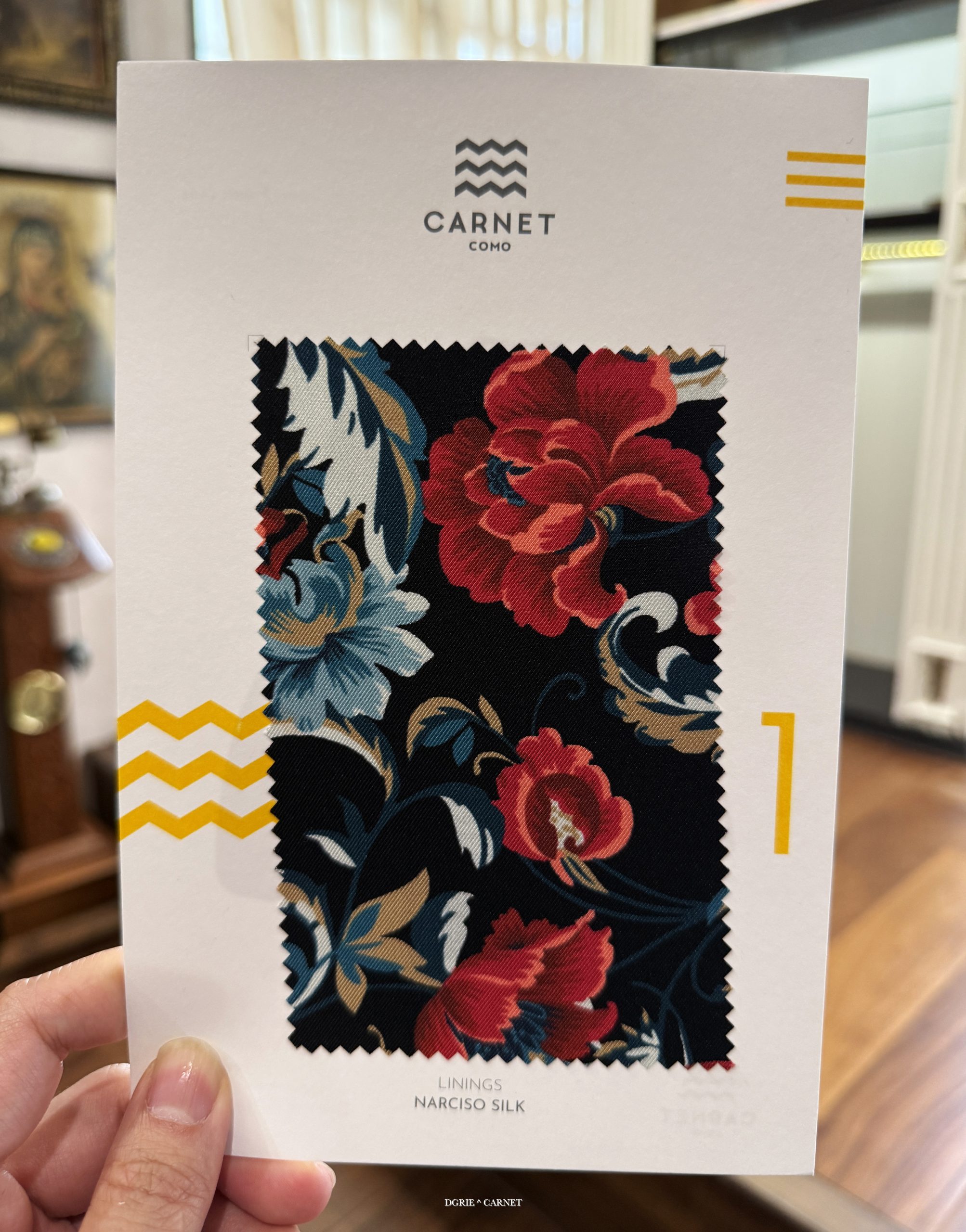 DGRIE ^ CARNET new fabric Collection 2026