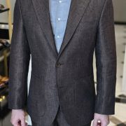 ตัดสูท ลินิน DGRIE Dark Brown Linen Suits