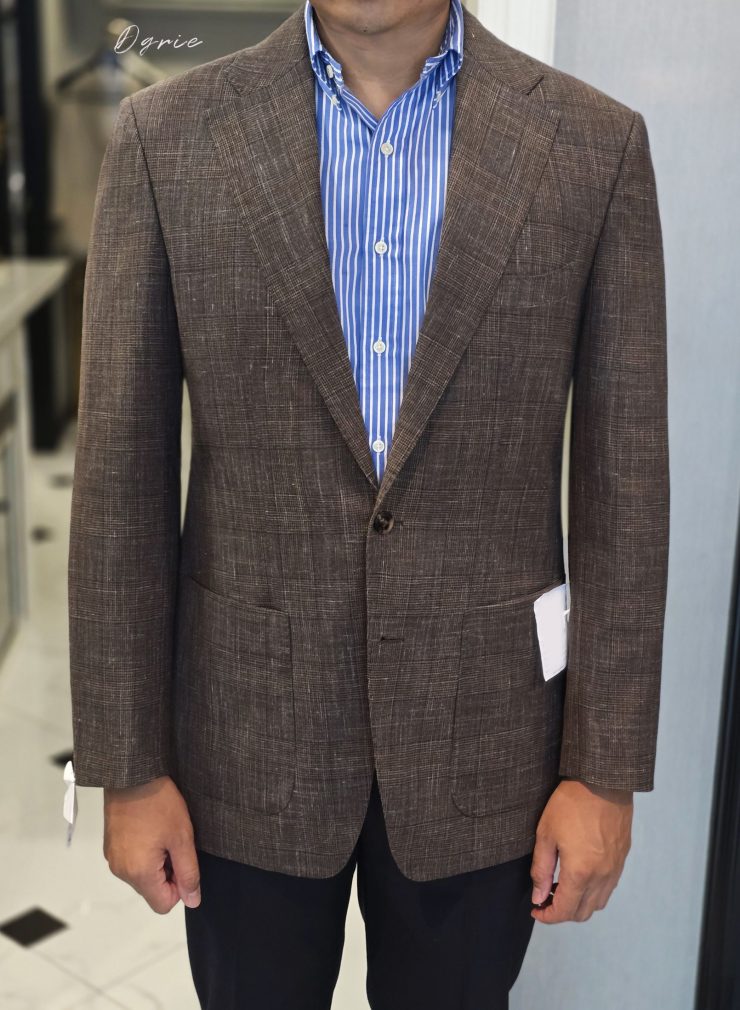 ร้านตัดสูท DGRIE - Glen Check Fox Sport Jacket
