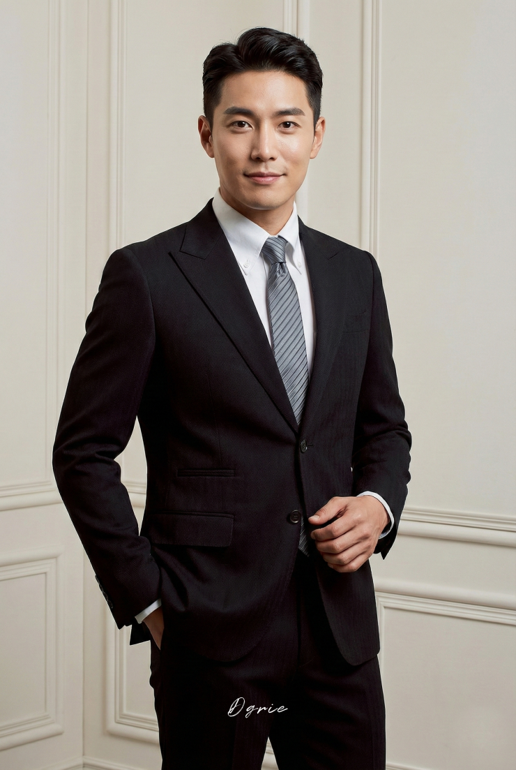 DGRIE Herringbone Hlaflining Peak Lapel Jacket