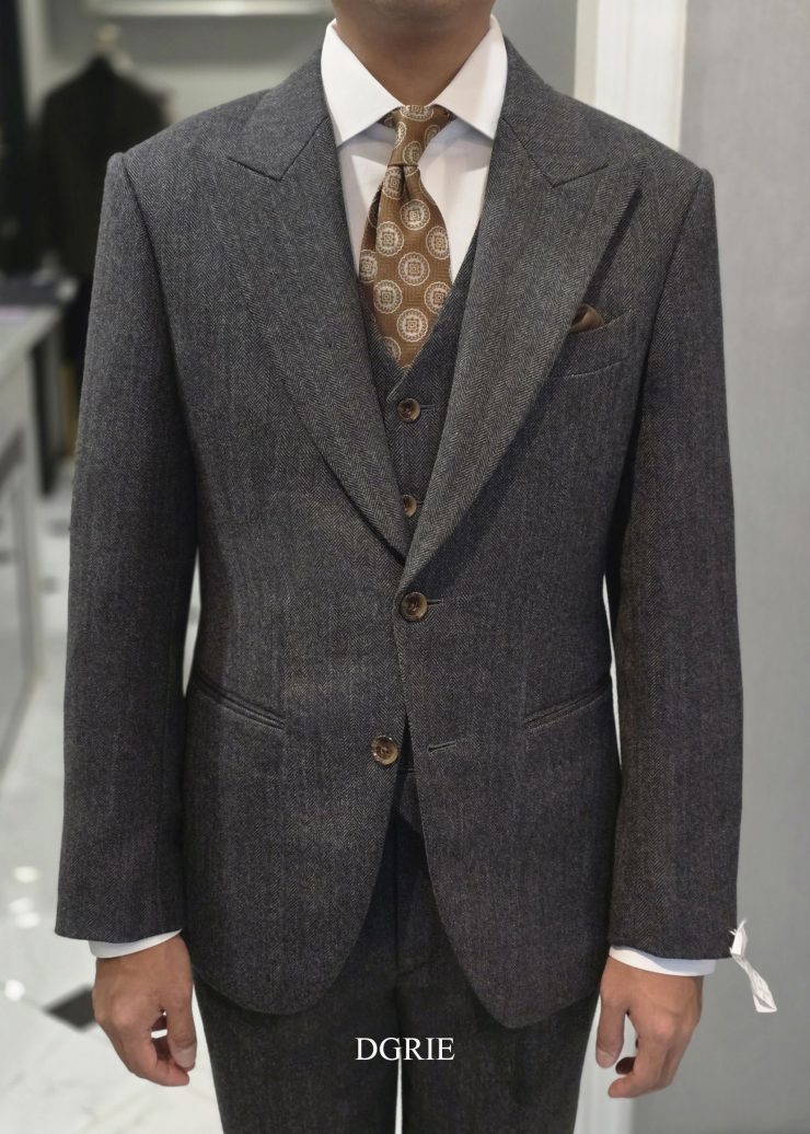 ร้านตัดสูท DGRIE FLANNEL WOOL 3 PIECE SUITS
