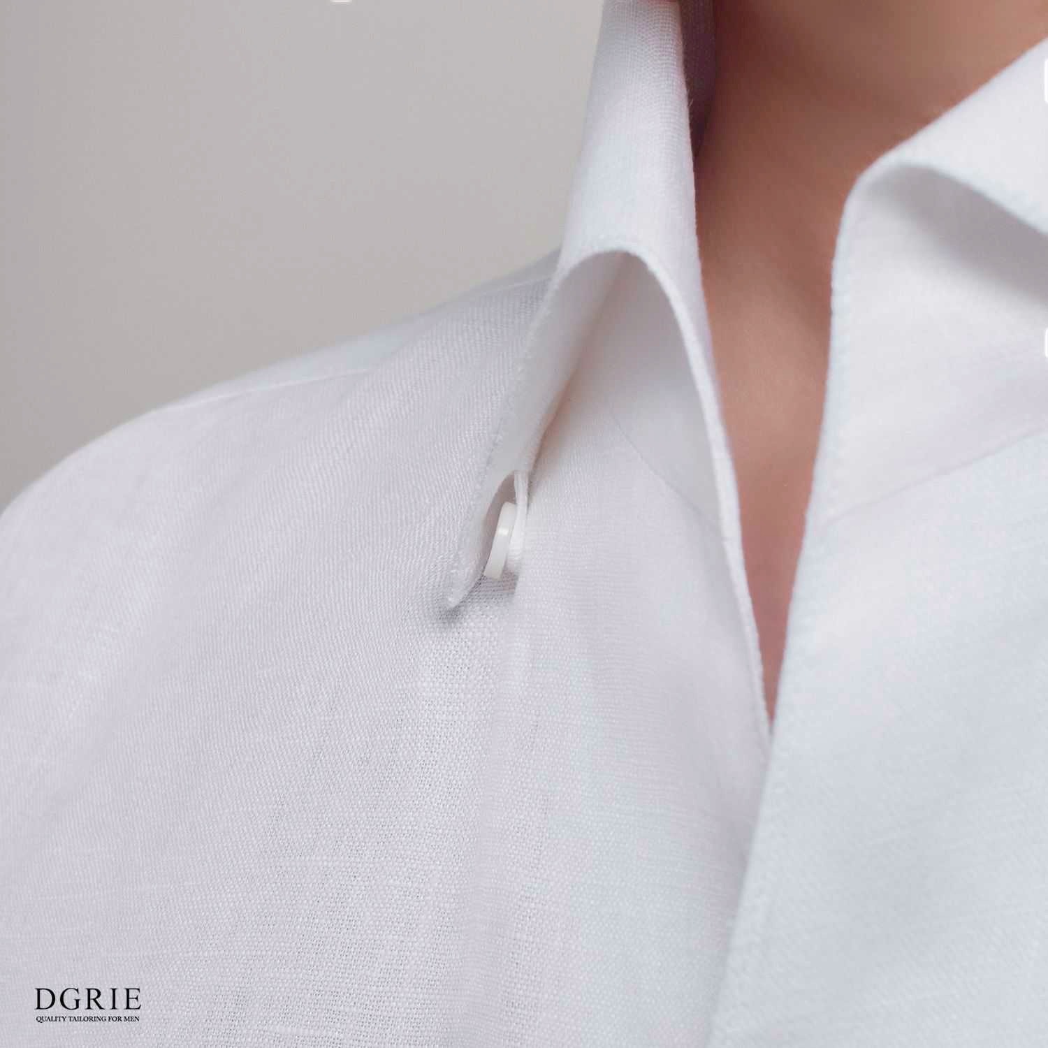 เสื้อเชิ้ตลินิน Urban classic One Piece Collar linen pocket shirt