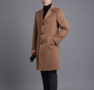 ตัดโค้ท DGRIE Bespoke Camel Overcoat