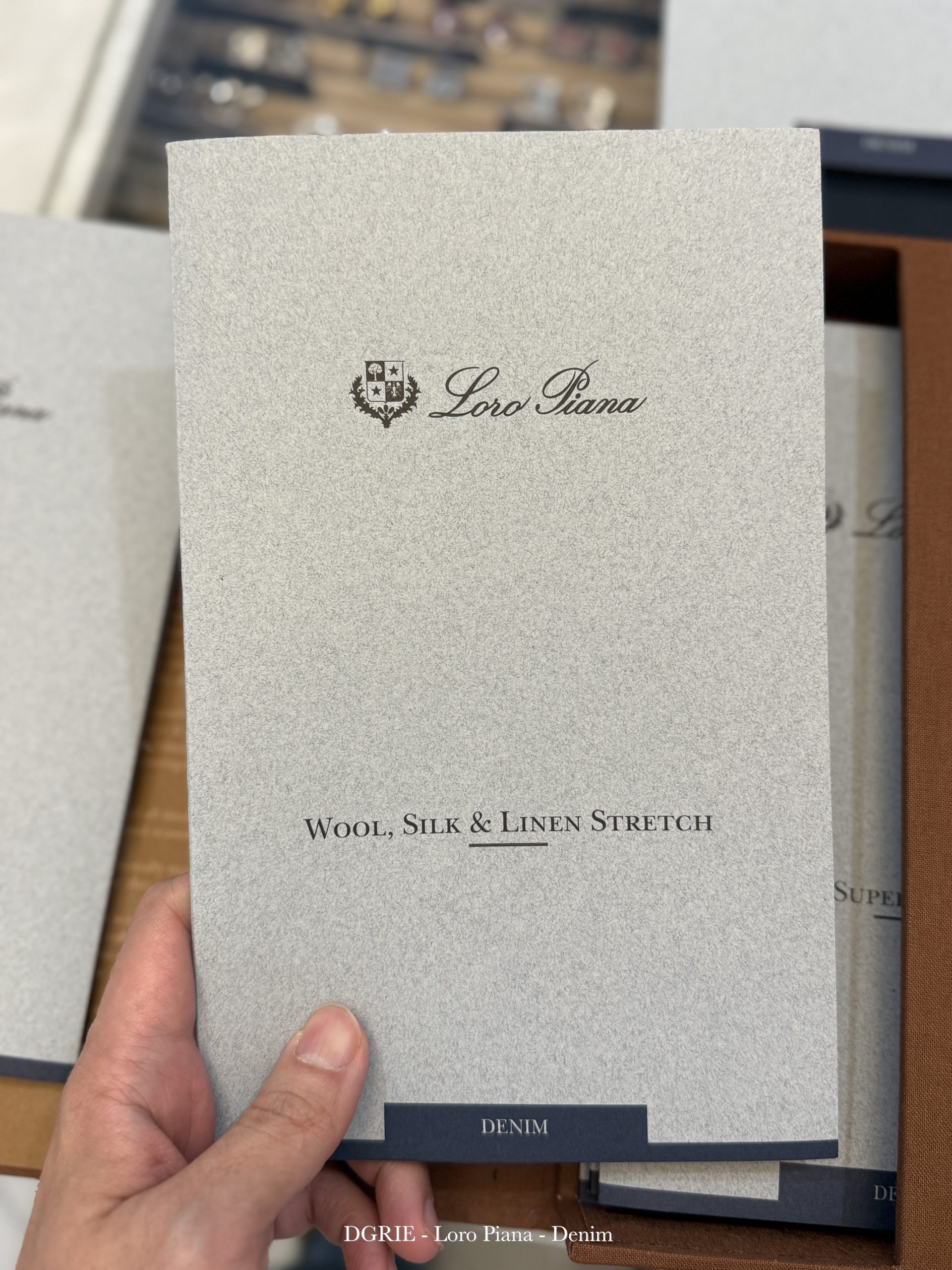 DGRIE - ตัดสูท Loro Piana Denim