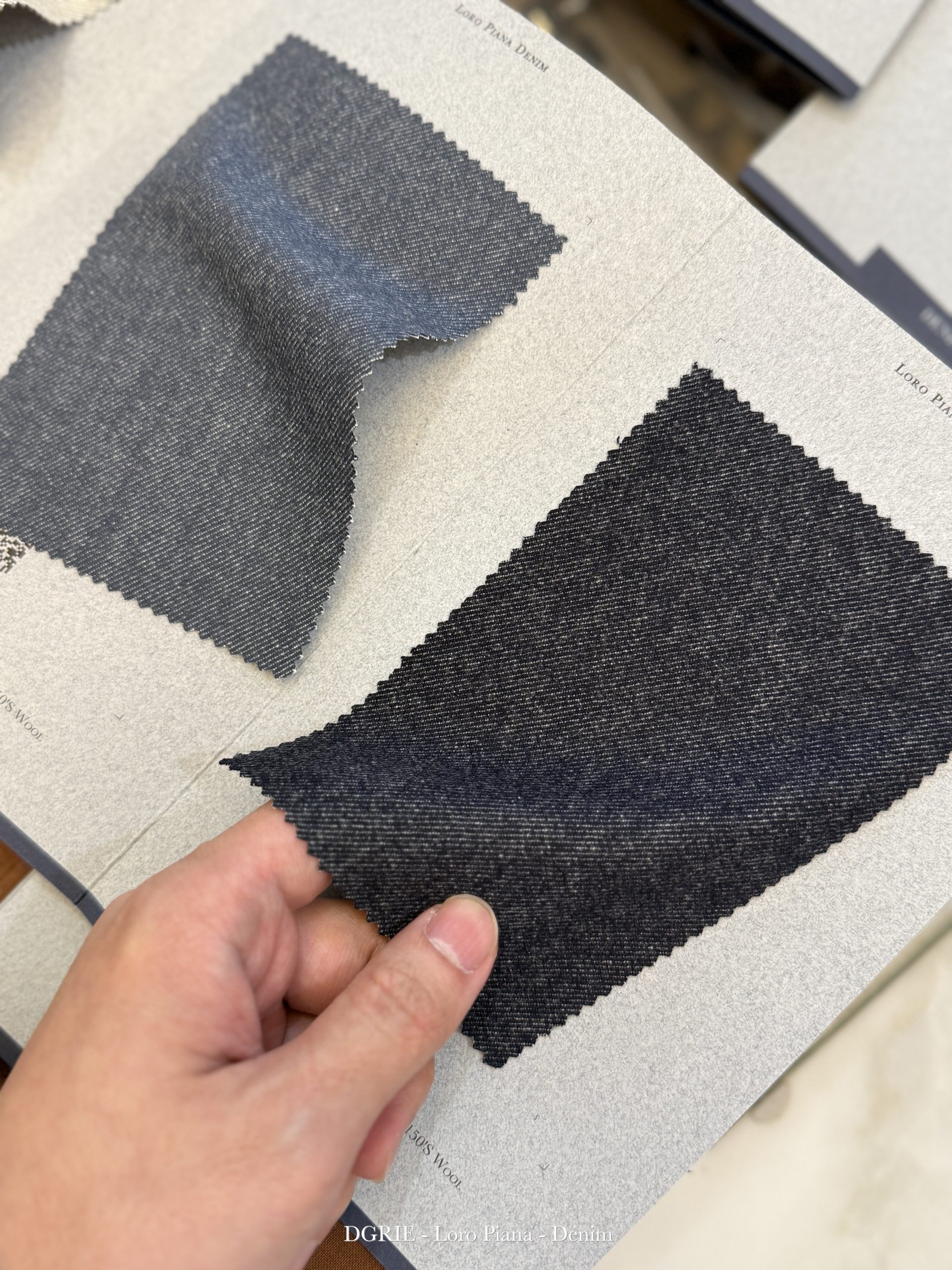 DGRIE - ตัดสูท Loro Piana Denim