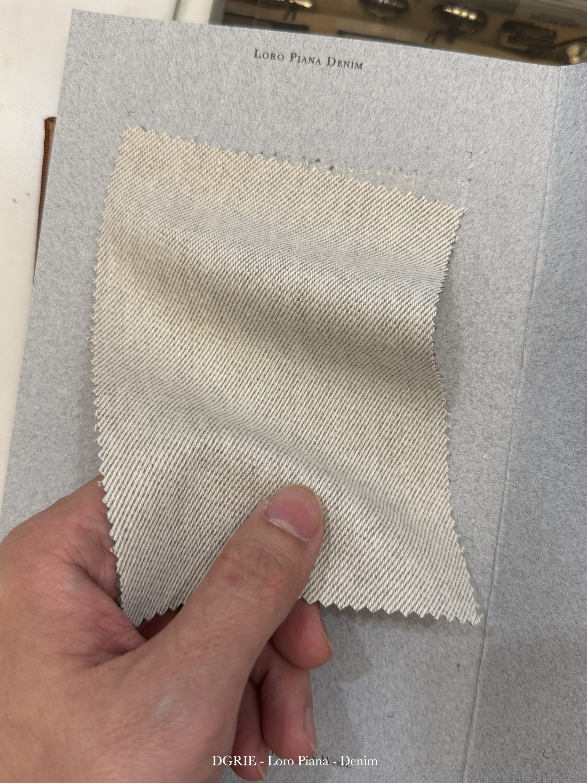 DGRIE - ตัดสูท Loro Piana Denim