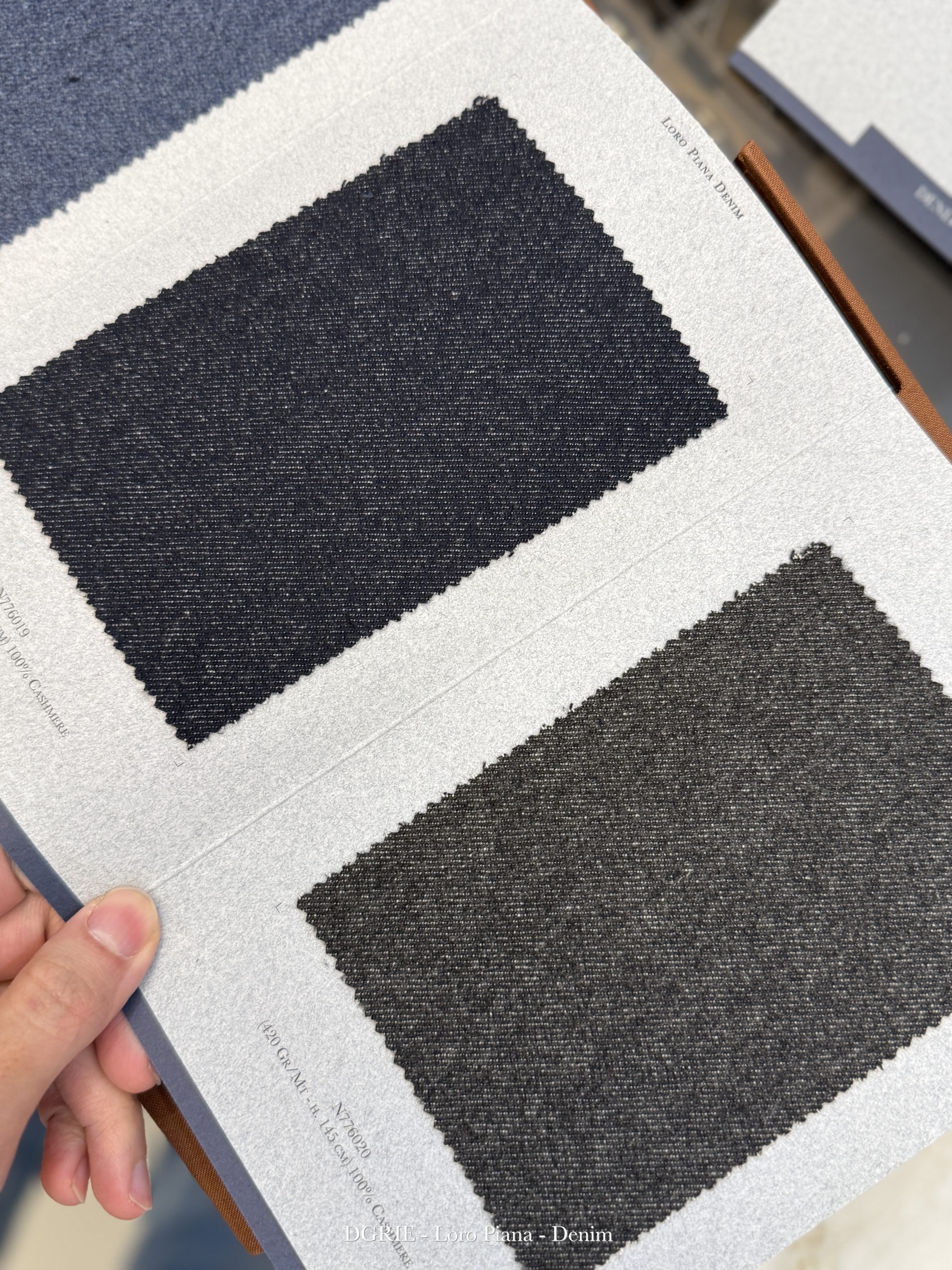 DGRIE - ตัดสูท Loro Piana Denim