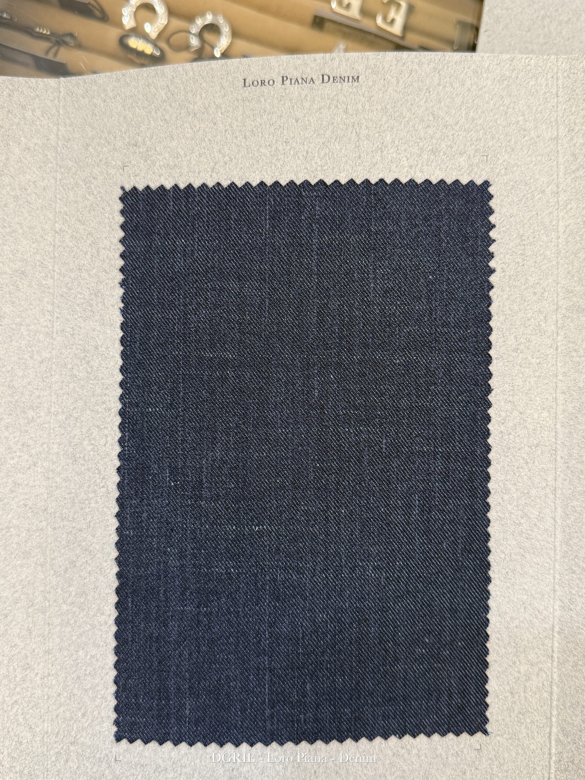 DGRIE - ตัดสูท Loro Piana Denim