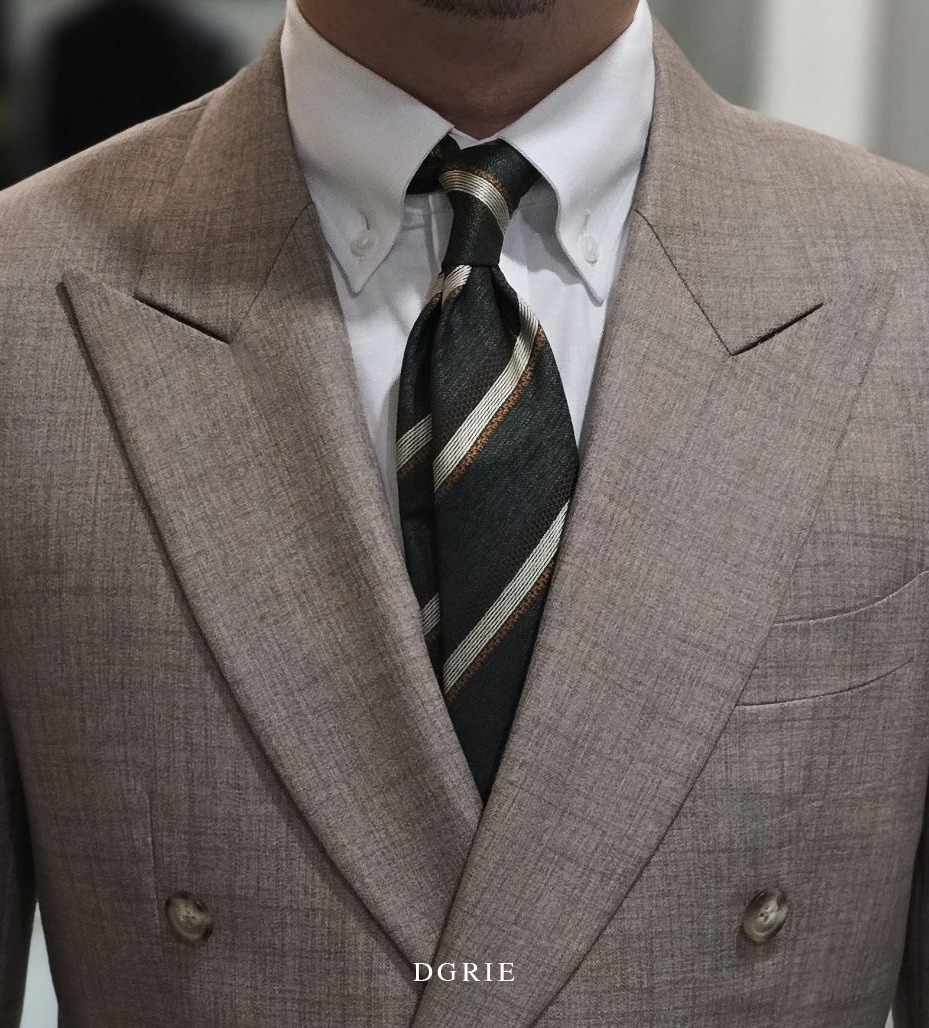 ตัดสูท DGRIE Wool Linen - Double-Breasted Suit