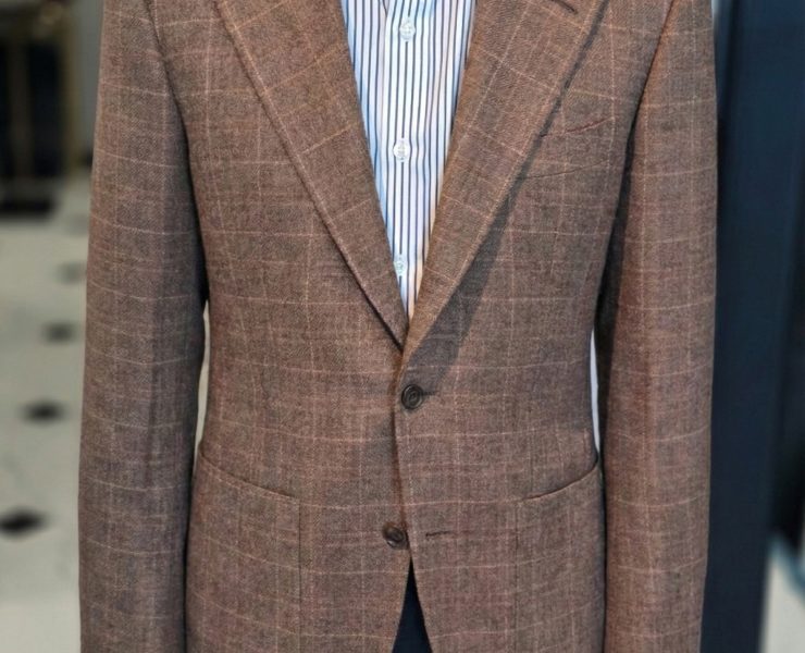 DGRIE Window Flannel Wool Jacket