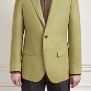 เสื้อสูท Olive Green Poland Linen Sport Jacket - DGRIE