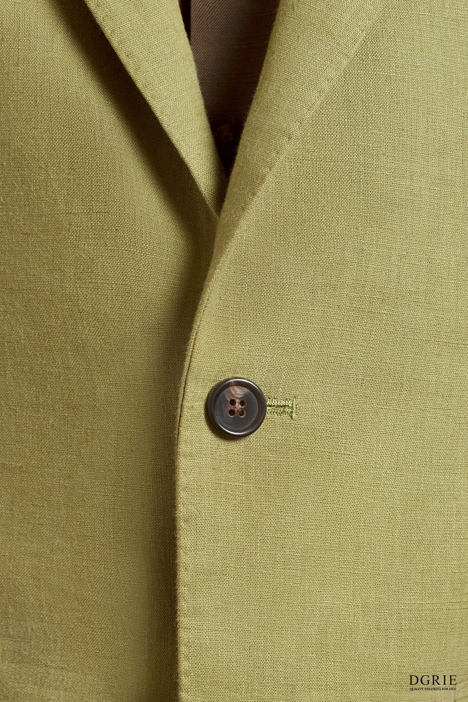 เสื้อสูท Olive Green Poland Linen Sport Jacket - DGRIE