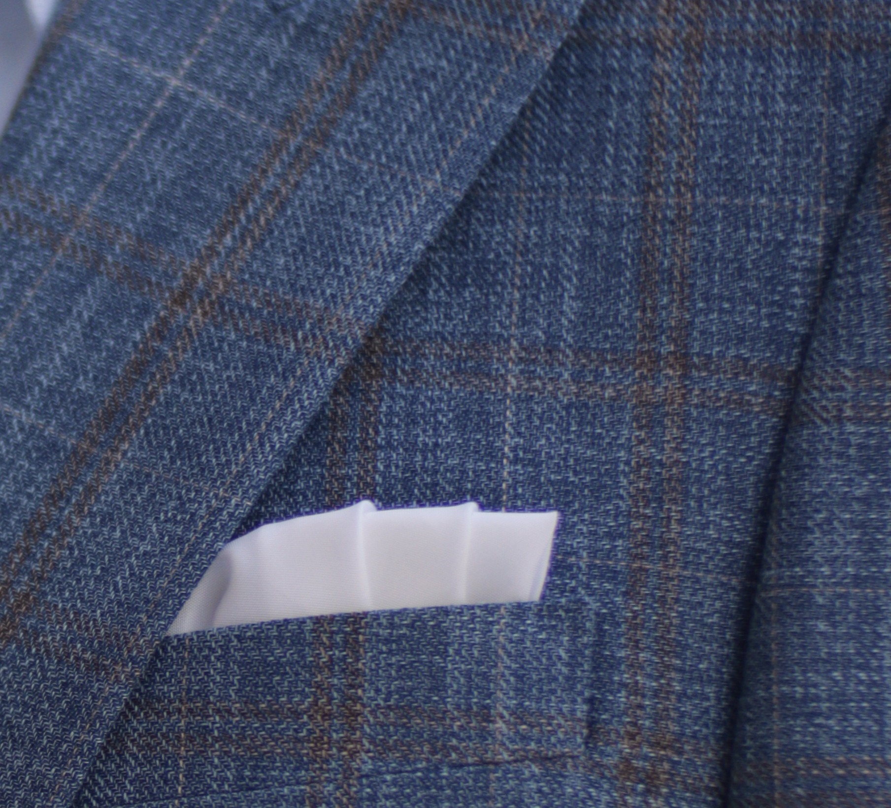 DGRIE BESPOKE - ตัดสูท Window Wool Linen Silk Jacket Suits