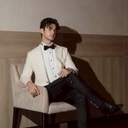 DGRIE Spotlight : Kim Goodburn Loro Piana Ivory Wool Dinner Suit
