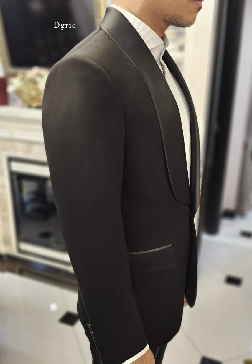 DGRIE The Signature Shawl Black Tie Classic Tuxedo Suits