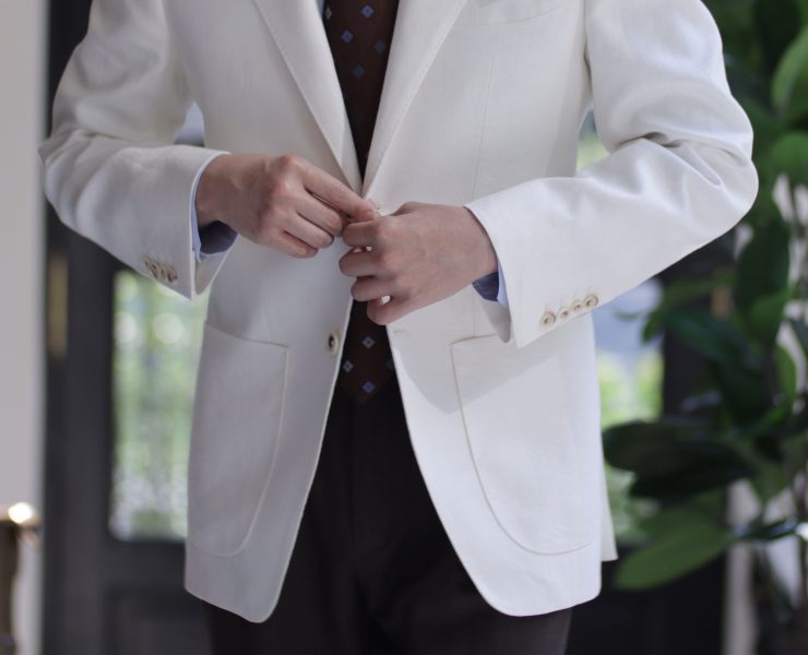 ตัดสูท DGRIE Ivory White Classic Jacket