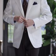 ตัดสูท DGRIE Ivory White Classic Jacket