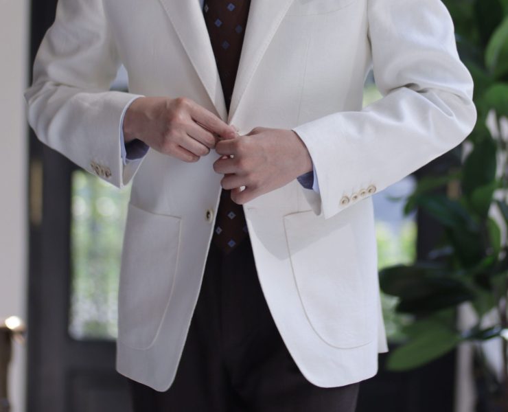 ตัดสูท DGRIE Ivory White Classic Jacket