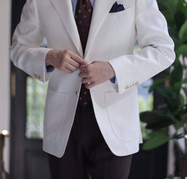 ตัดสูท DGRIE Ivory White Classic Jacket