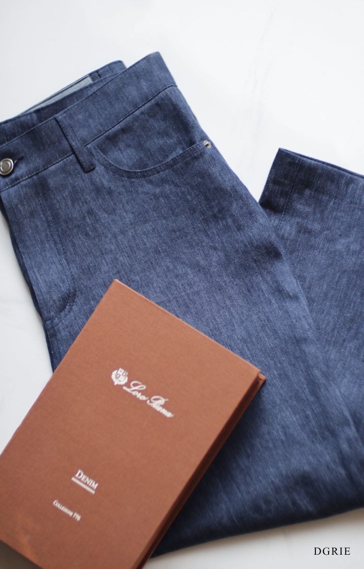 DGRIE - กางเกงยีนส์ Loro Piana Denim Collection