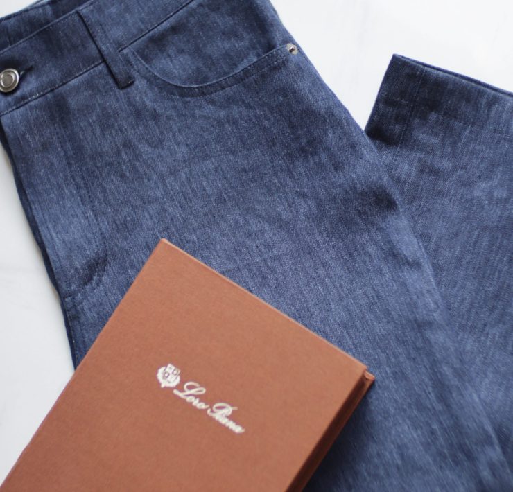 DGRIE - กางเกงยีนส์ Loro Piana Denim Collection