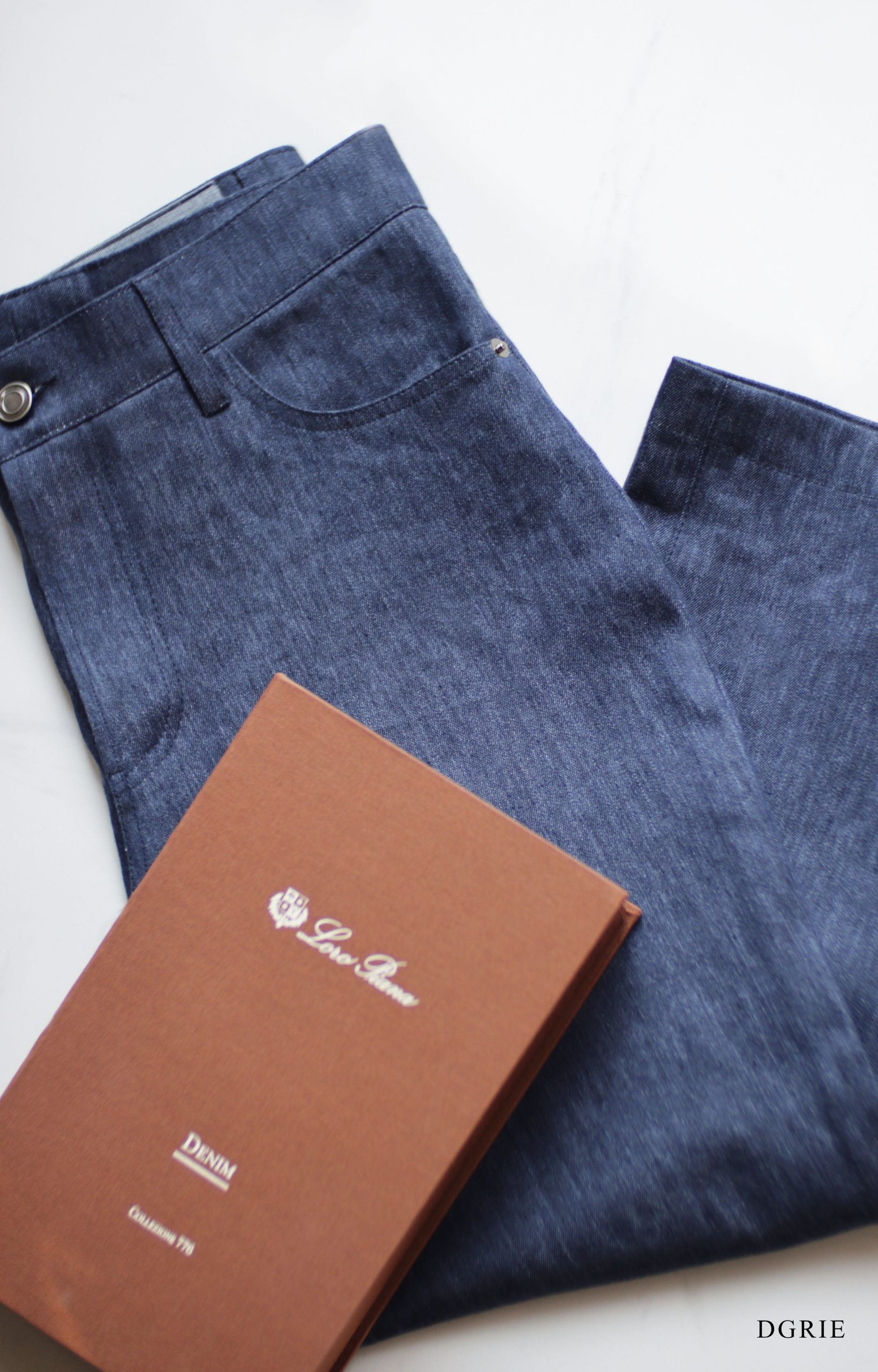 DGRIE - กางเกงยีนส์ Loro Piana Denim Collection