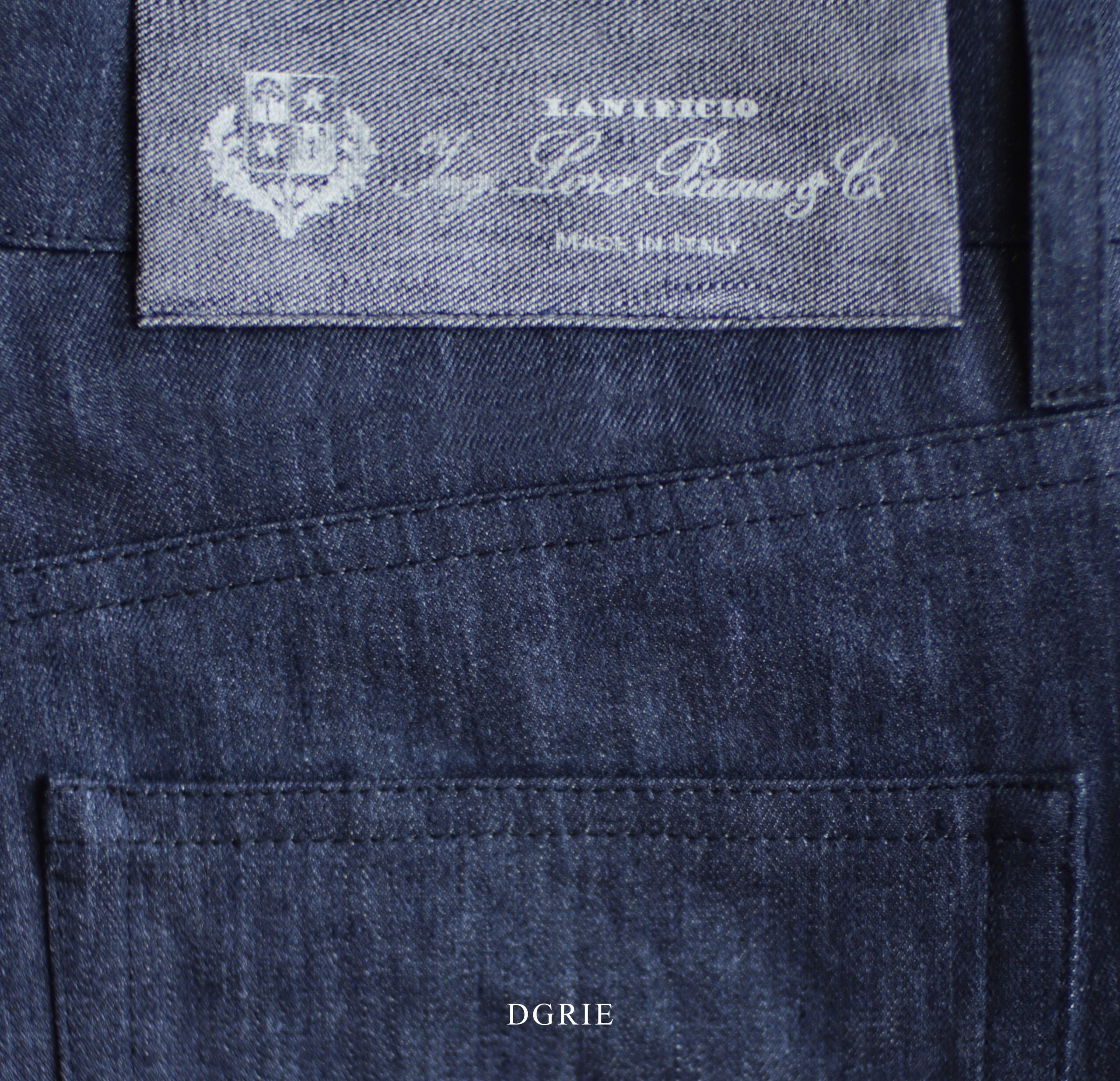 DGRIE - กางเกงยีนส์ Loro Piana Denim Collection