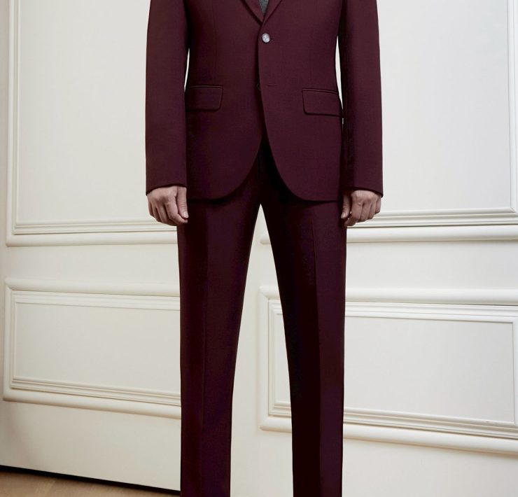 DGRIE Play - Mahogany Red Standard Notch Lapel Suit