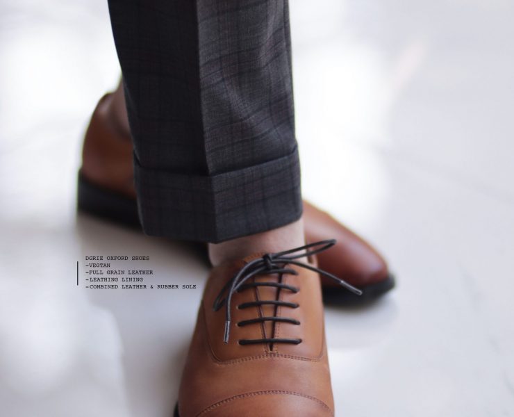 รองเท้าหนัง DGRIE - Premium Cap Toe Oxford (Veg Tan) Shoes 2 25 รองเท้าหนัง DGRIE - Premium Cap Toe Oxford (Veg Tan) Shoes 2