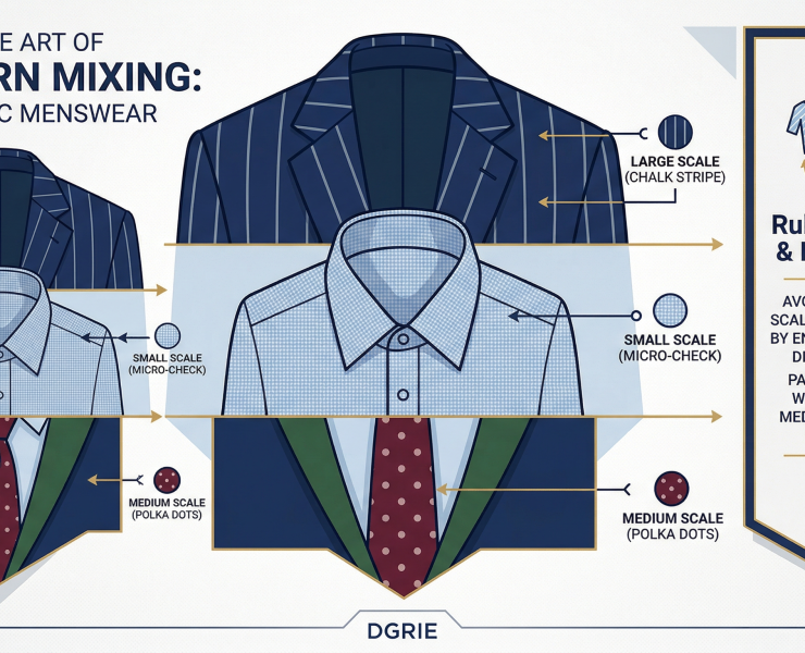 DGRIE - The Art of Pattern Mixing กฎเหล็กการแมทช์ "ลายชนลาย" ในสไตล์คลาสสิก