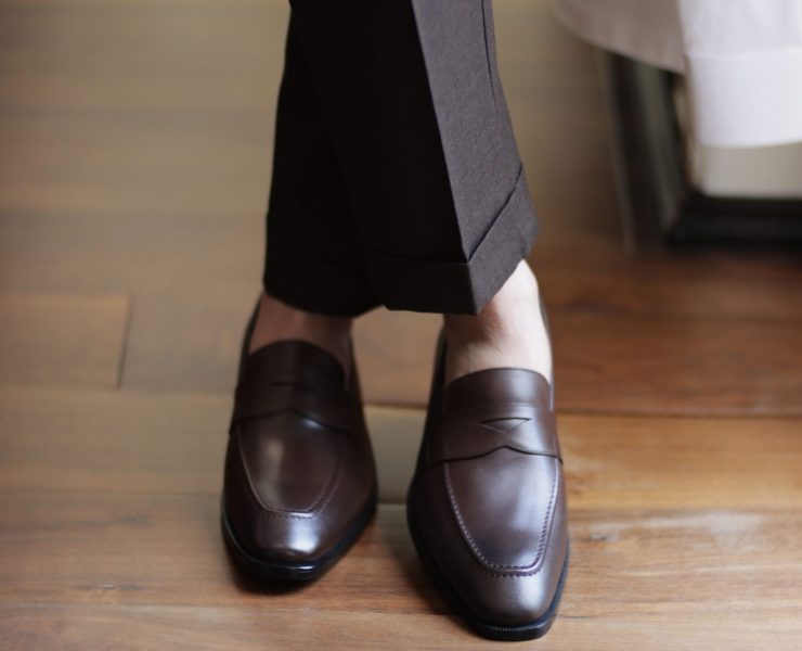 DGRIE – The Ultimate Classic | Premium Penny Loafer Dark Brown Shoes