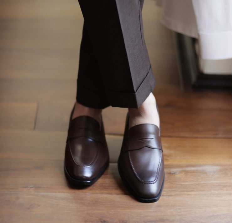 DGRIE – The Ultimate Classic | Premium Penny Loafer Dark Brown Shoes