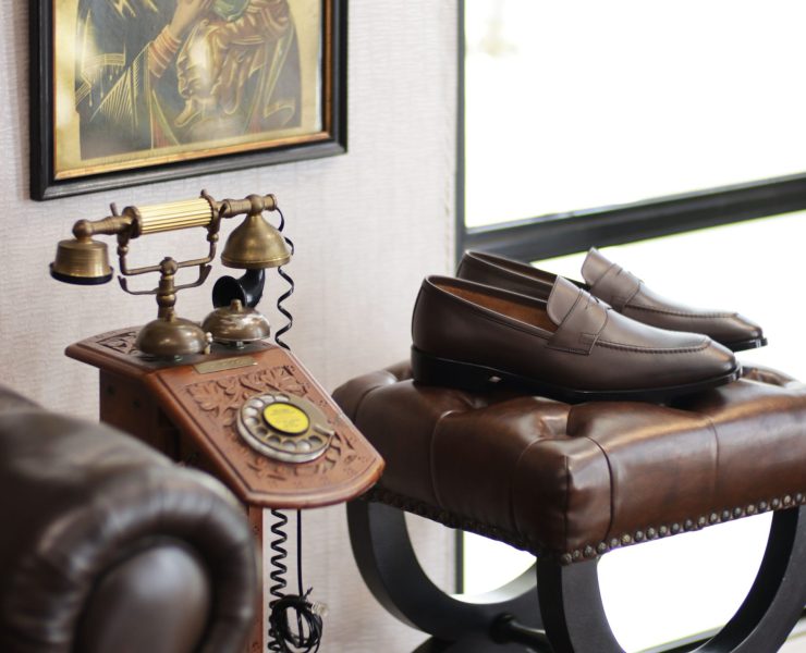Dark Brown Premium Full Grain Leather Penny Loafer