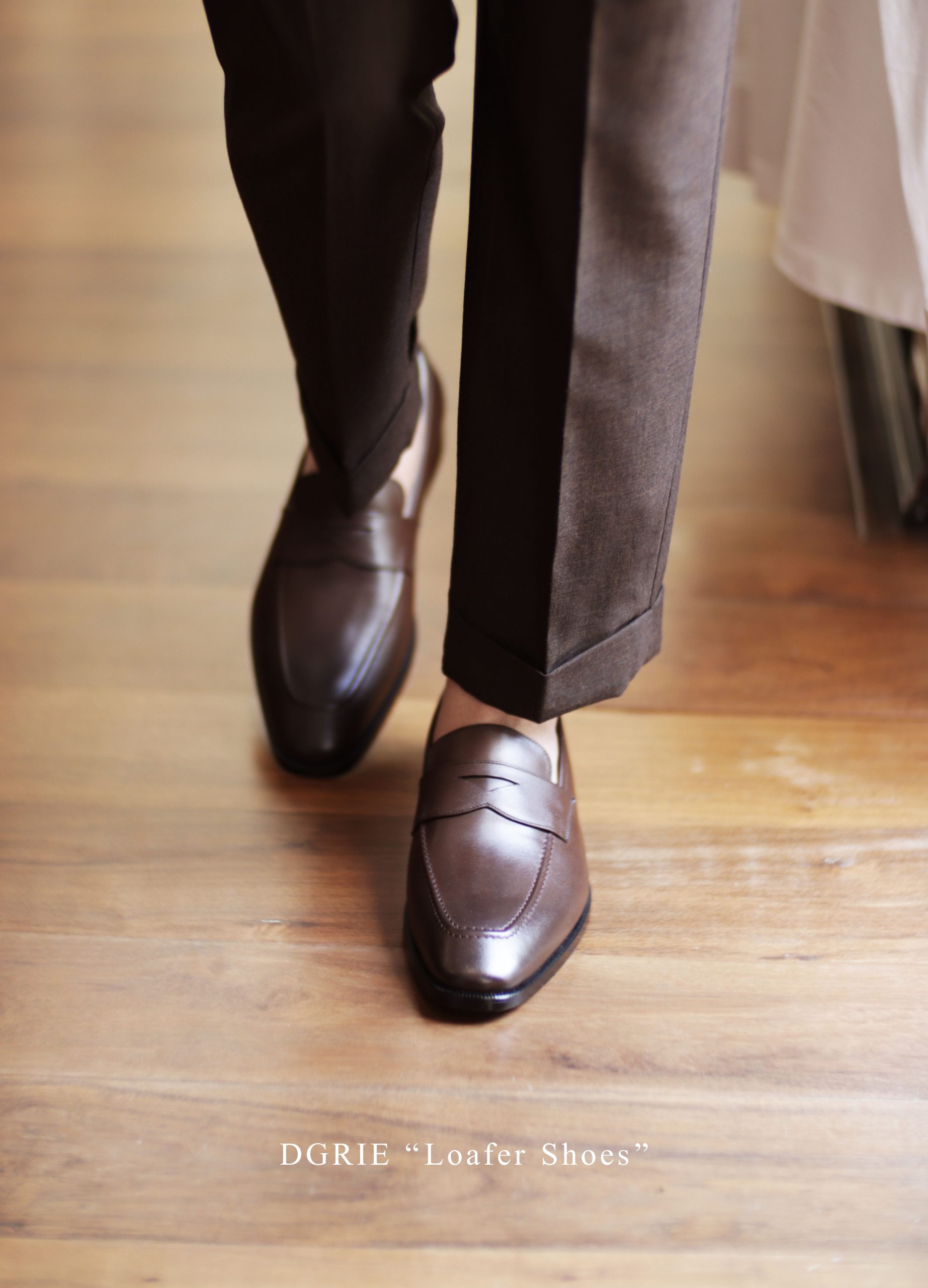 Dark Brown Premium Full Grain Leather Penny Loafer