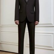 DGRIE Play - Dark Brown T/R 2-Button Standard Notch Lapel Suit