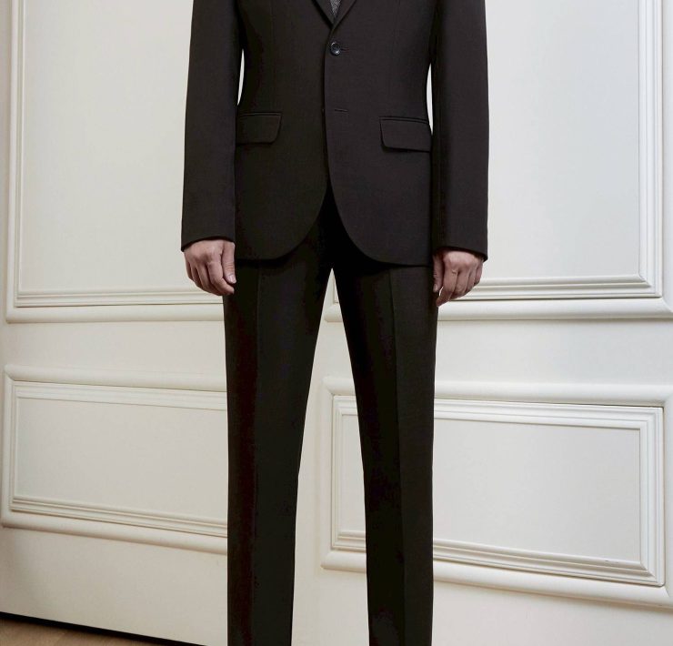 DGRIE Play - Dark Brown T/R 2-Button Standard Notch Lapel Suit