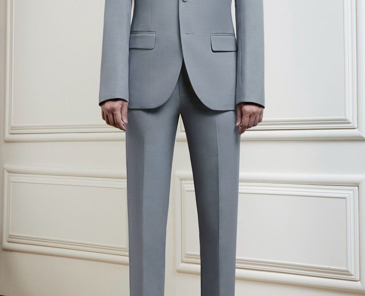 DGRIE Play - Light Grey 2-Button Standard Notch Lapel Suit