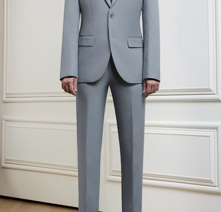 DGRIE Play - Light Grey 2-Button Standard Notch Lapel Suit 15 DGRIE Play - Light Grey 2-Button Standard Notch Lapel Suit